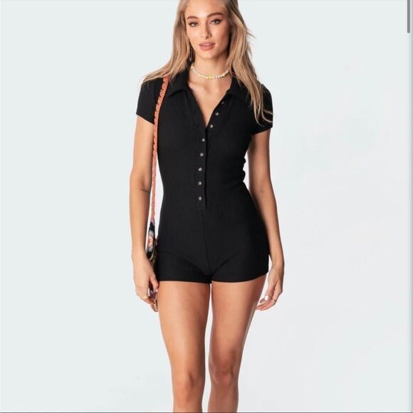 Edikted medium black romper - Picture 1 of 10